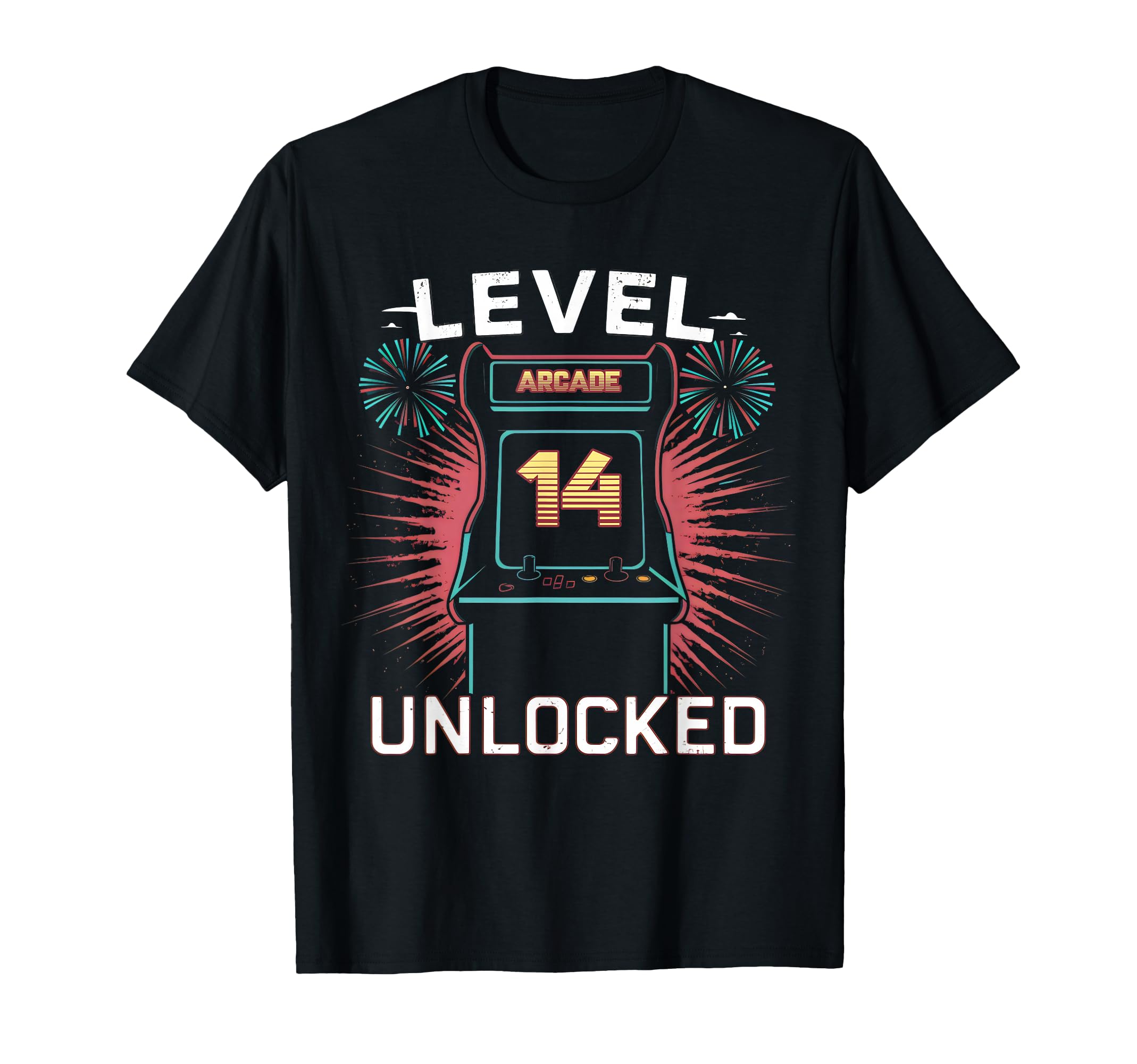 Level 14 Unlocked Video Game 14Th T-Shirt - Streetwear Style Men Women - T-Shirt, Sweatshirt, Hoodie