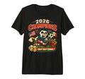 Soccer Champions 2026 Foodball Futbal Tri T-Shirt - Novelty Apparel Unisex - T-Shirt, Sweatshirt, Hoodie