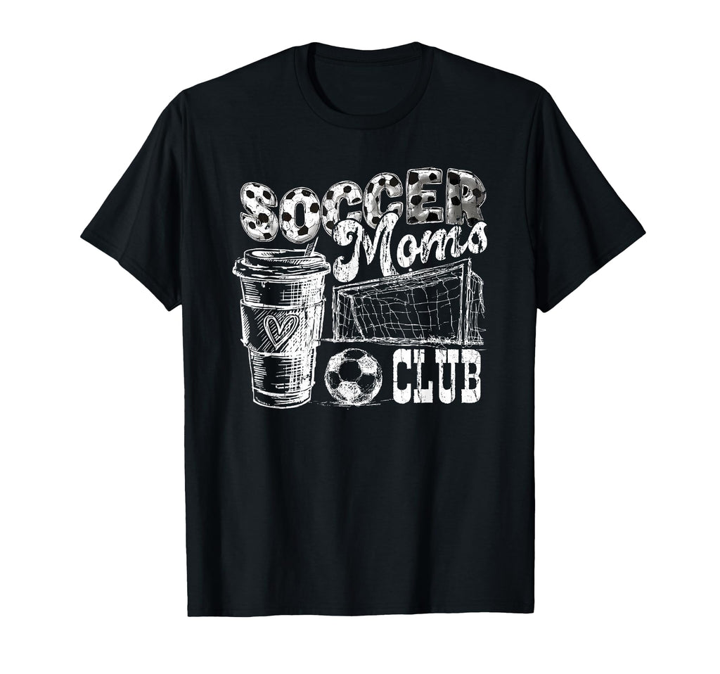 Soccer Moms Club Livin That Soccer Mom T-Shirt - Custom Art Print Unisex - T-Shirt, Sweatshirt, Hoodie
