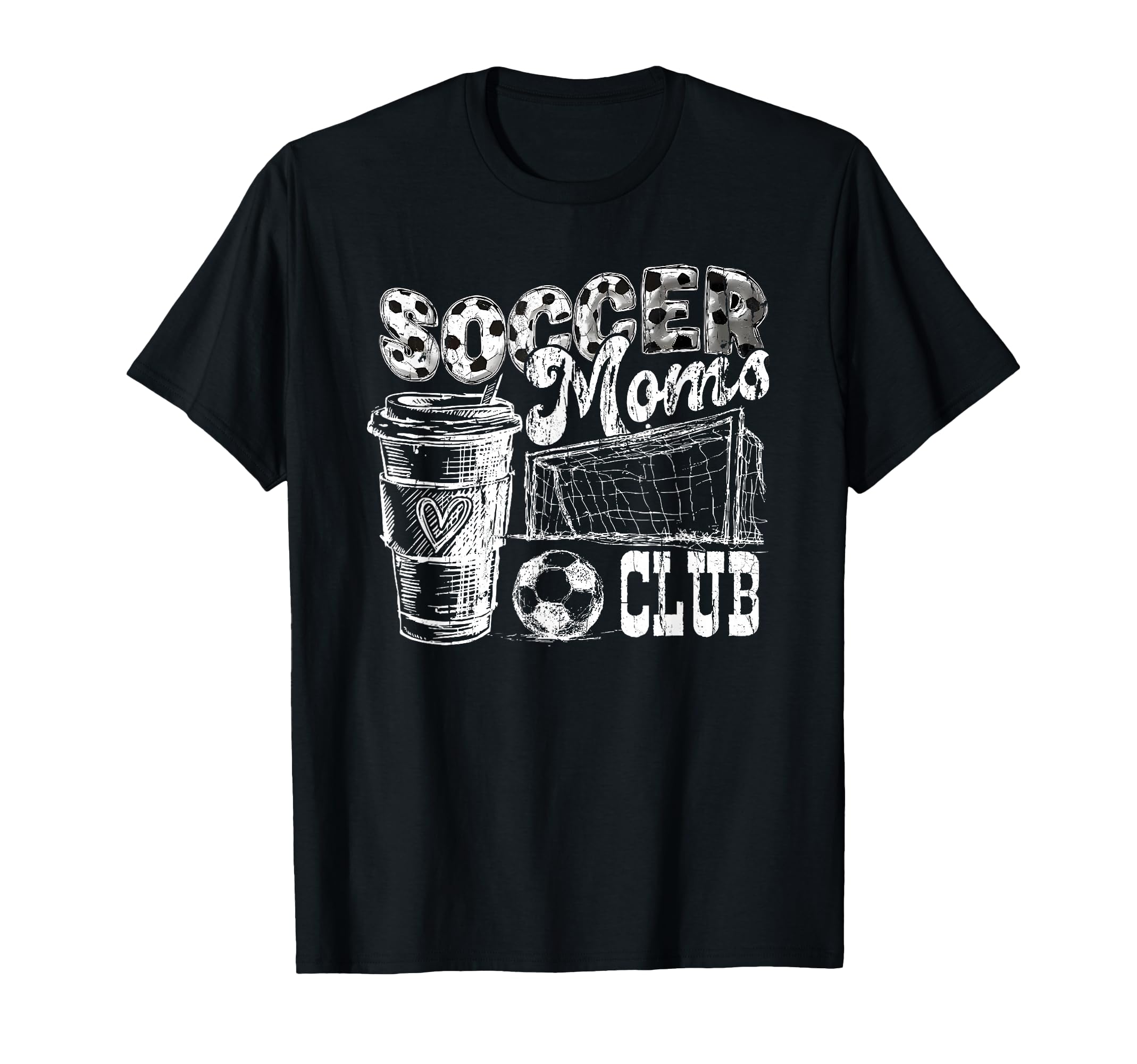 Soccer Moms Club Livin That Soccer Mom T-Shirt - Custom Art Print Unisex - T-Shirt, Sweatshirt, Hoodie