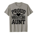 Proud Wrestling Aunt Appreciation T-Shirt - Fun Novelty Design Unisex - T-Shirt, Sweatshirt, Hoodie