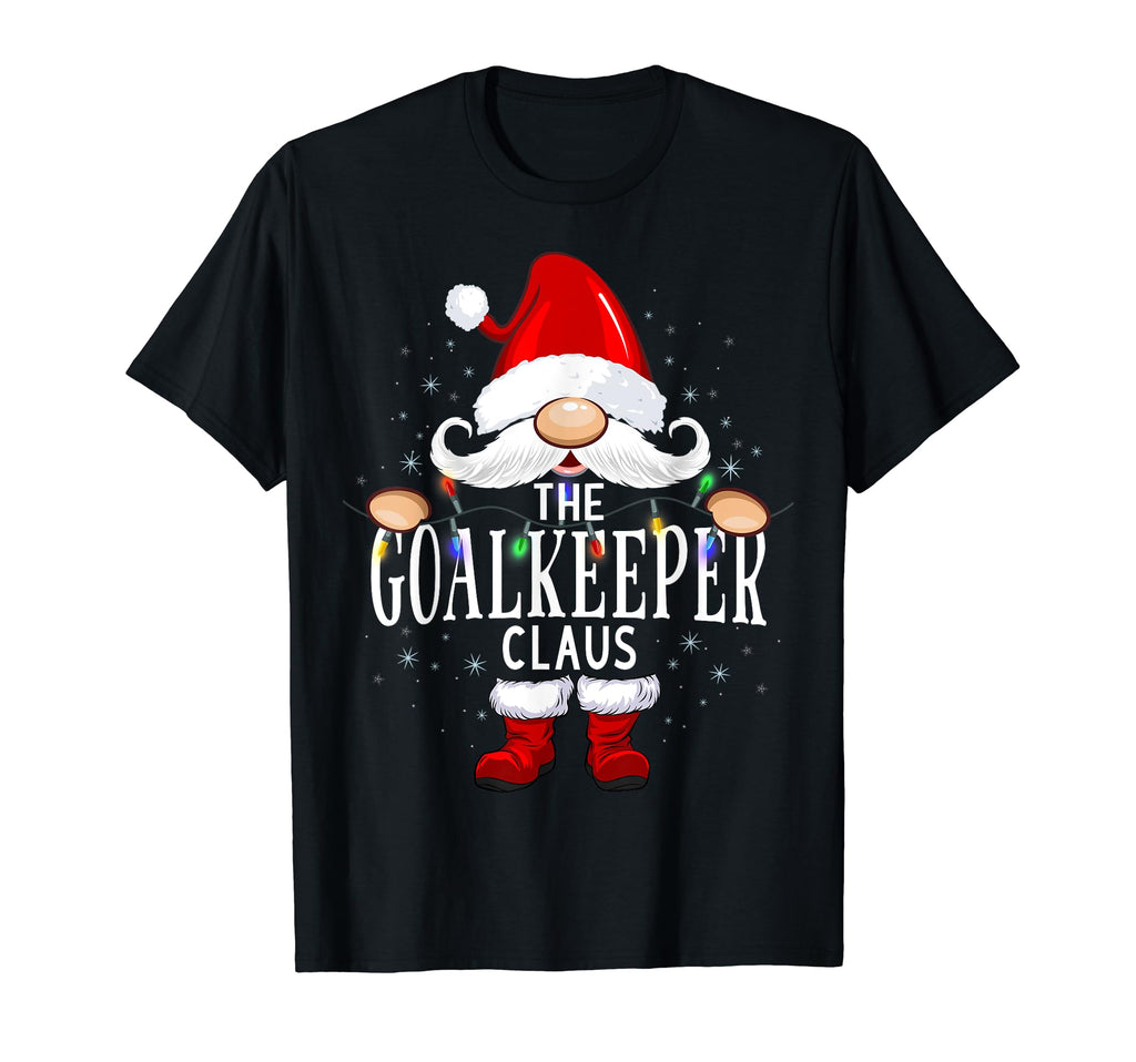 Goalkeeper Claus Matching Pajama T-Shirt - Fun Novelty Design for Adults - T-Shirt, Sweatshirt, Hoodie