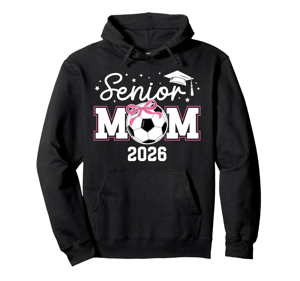 Soccer Senior Mom Senior Soccer Player Hoodie - Minimalist Print Men Women - T-Shirt, Sweatshirt, Hoodie