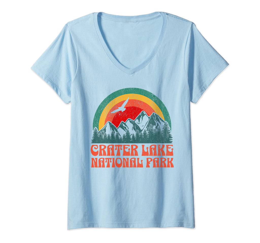 Crater Lake National Park Oregon Sweatshirt - Aesthetic Graphic for Adults - T-Shirt, Sweatshirt, Hoodie