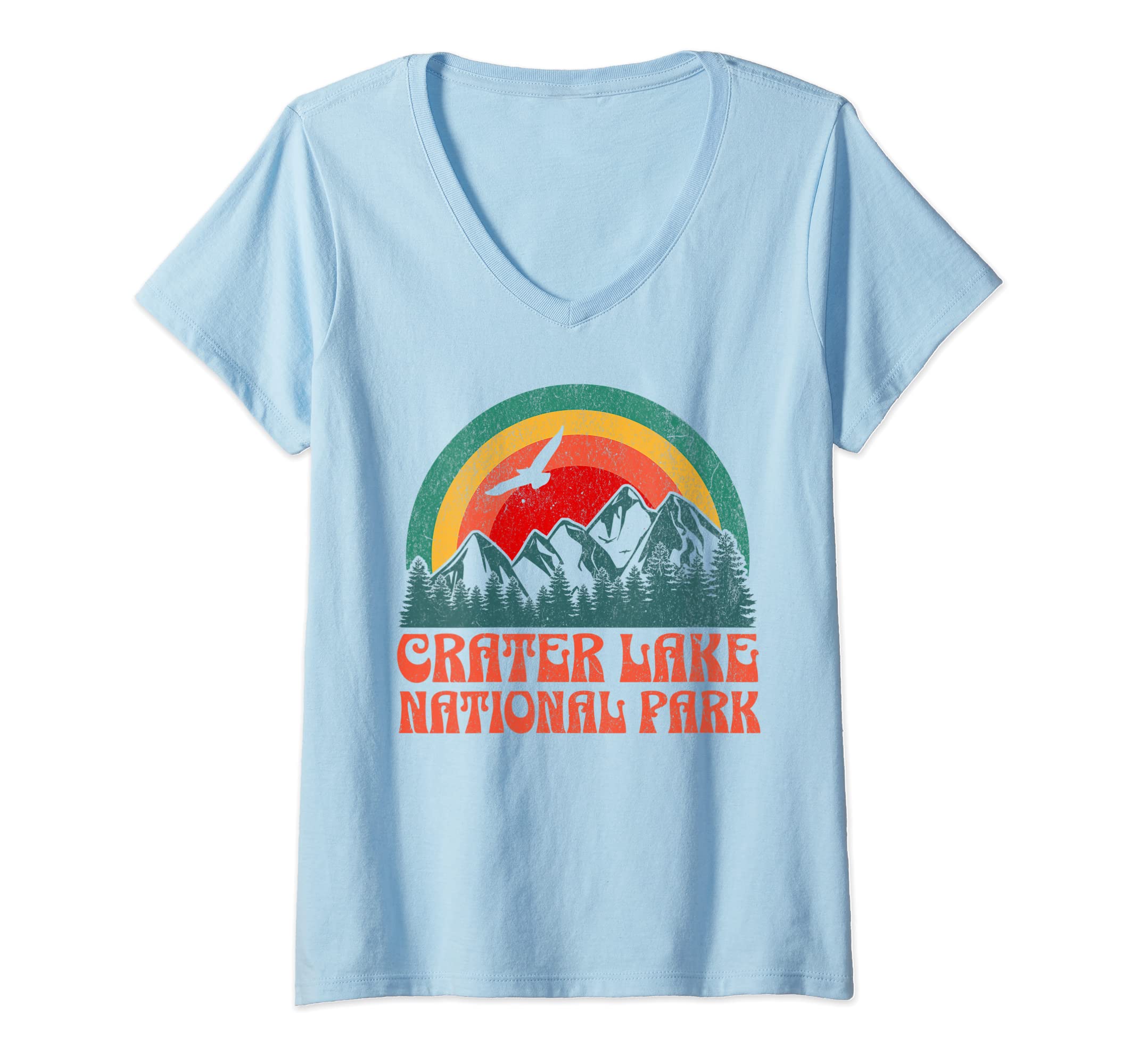 Crater Lake National Park Oregon Sweatshirt - Aesthetic Graphic for Adults - T-Shirt, Sweatshirt, Hoodie