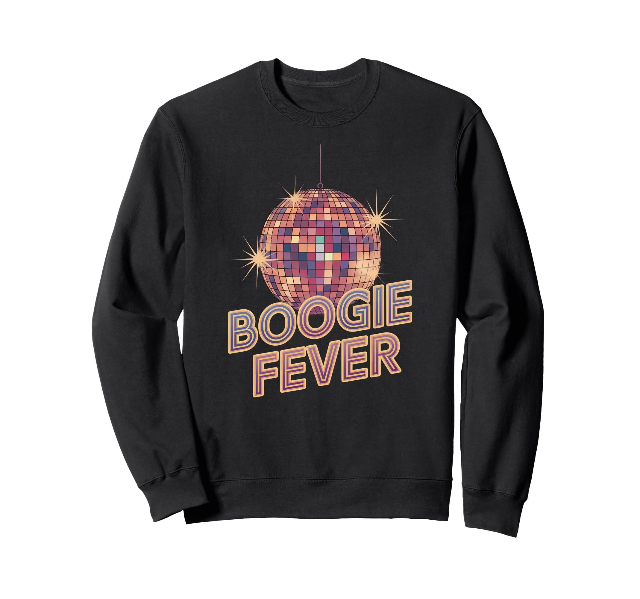 Disco Ball Boogie Fever Discoball Sweatshirt - Streetwear Style Men Women - T-Shirt, Sweatshirt, Hoodie