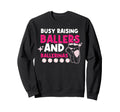 Busy Raising Ballers And Ballerinas Sweatshirt - Unique Graphic for Adults - T-Shirt, Sweatshirt, Hoodie