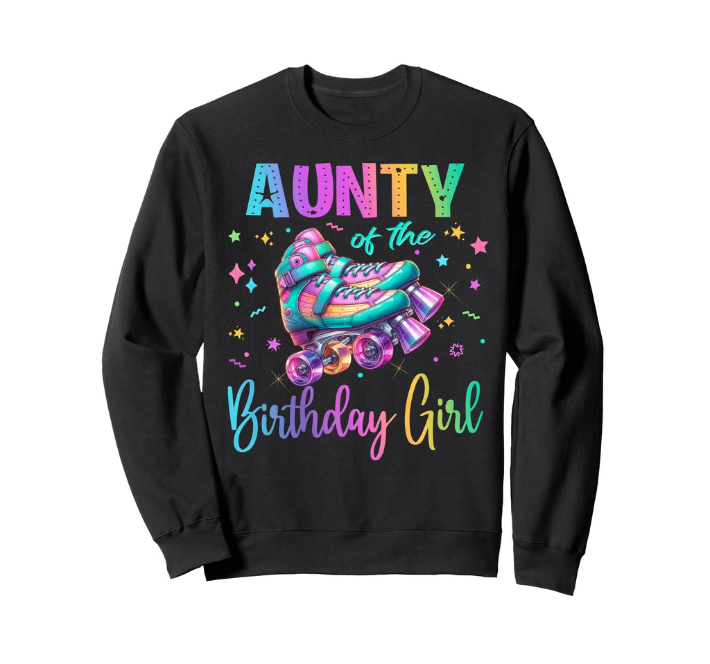 Roller Skates Birthday Skating Party Sweatshirt - Trendy Graphic Unisex - T-Shirt, Sweatshirt, Hoodie