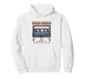 Funky Rewind 80S Cassette Tape Music Hoodie - Unique Graphic Unisex - T-Shirt, Sweatshirt, Hoodie
