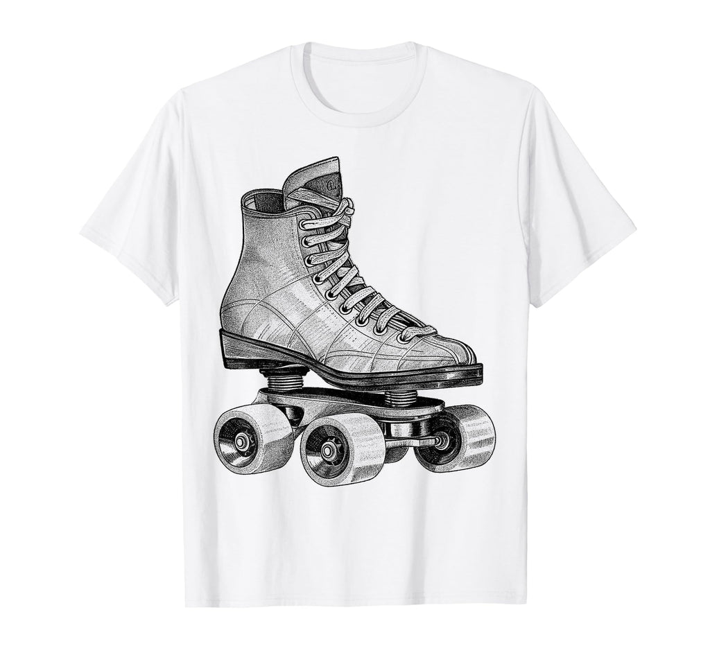 Roller Skate T-Shirt - Trendy Graphic for Adults - T-Shirt, Sweatshirt, Hoodie