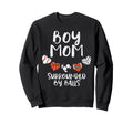 Mom Basketball Baseball Football Sweatshirt - Trendy Graphic for Adults - T-Shirt, Sweatshirt, Hoodie