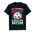 My Favorite Goalie Calls Me Mom T-Shirt - Minimalist Print for Adults - T-Shirt, Sweatshirt, Hoodie