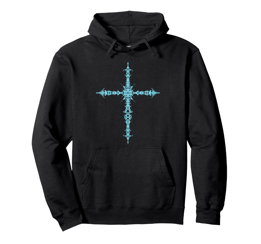 Y2K 90S Goth Cross Emo Grunge Alt Hoodie - Aesthetic Graphic Men Women - T-Shirt, Sweatshirt, Hoodie