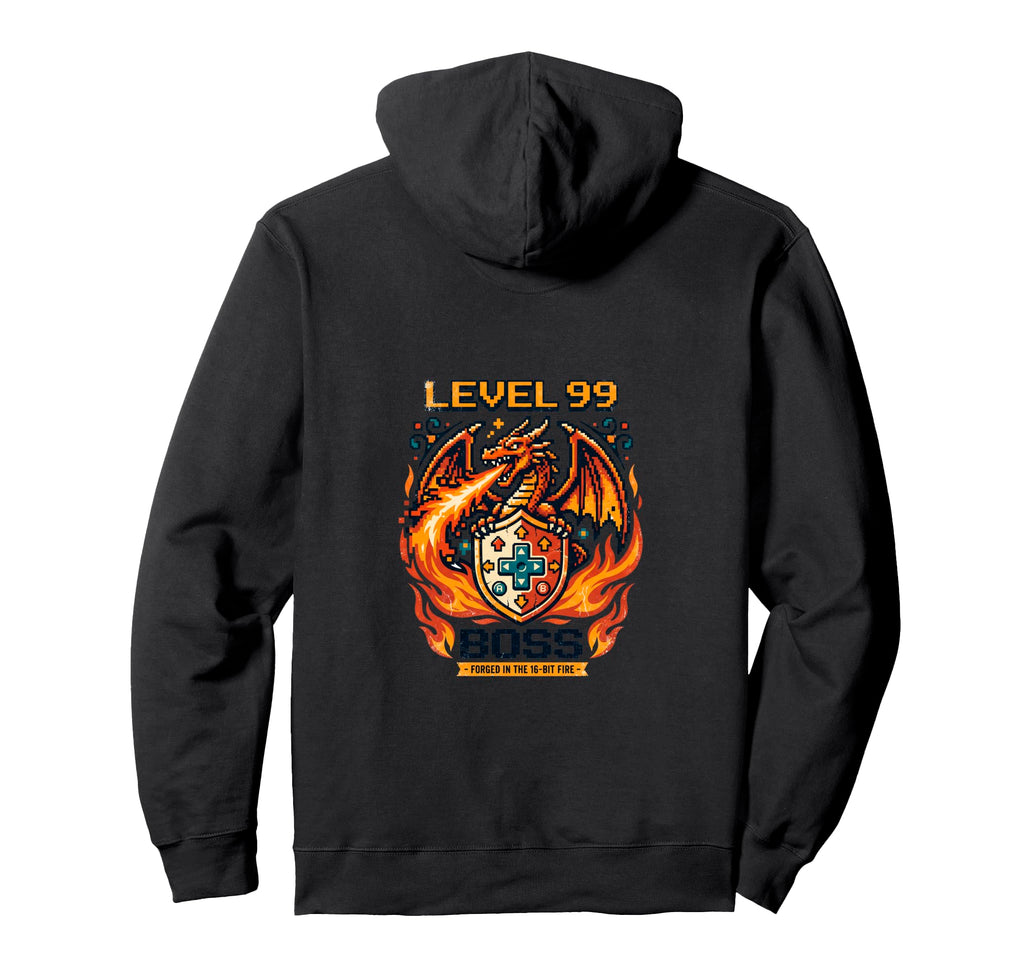 Video Game Gaming Arcade 80S Dragon Hoodie - Unique Graphic Men Women - T-Shirt, Sweatshirt, Hoodie
