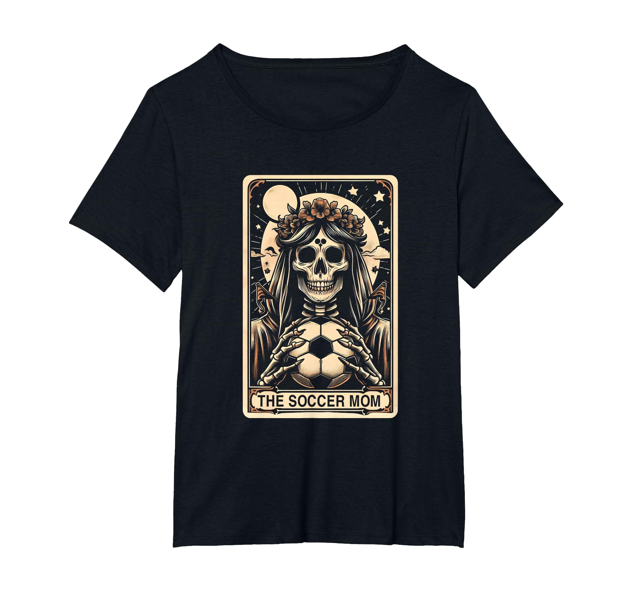 Soccer Mom Tarot Card Halloween Soccer T-Shirt - Novelty Apparel Men Women - T-Shirt, Sweatshirt, Hoodie