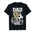 Dad Birthday Leopard Heart Soccer T-Shirt - Fun Novelty Design Men Women - T-Shirt, Sweatshirt, Hoodie