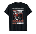Funny Insane Ice Hockey Goalie Ice T-Shirt - Streetwear Style for Adults - T-Shirt, Sweatshirt, Hoodie