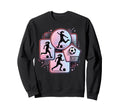 Soccer Player Football Player Sweatshirt - Casual Everyday Wear Men Women - T-Shirt, Sweatshirt, Hoodie