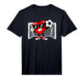 Valentine Soccer Heart Football T-Shirt - Streetwear Style for Adults - T-Shirt, Sweatshirt, Hoodie