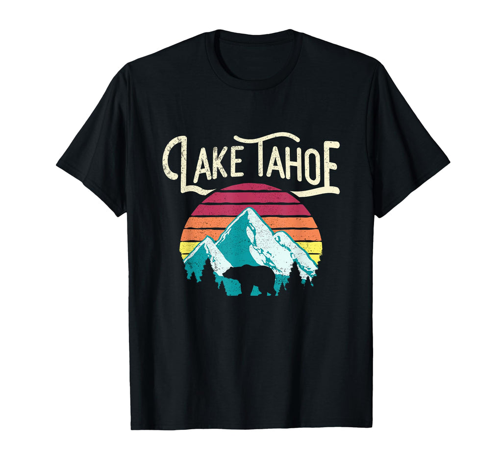 Lake Tahoe Mountain T-Shirt - Casual Everyday Wear for Adults - T-Shirt, Sweatshirt, Hoodie