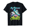 My Princess Wears Cleats Drippy Soccer T-Shirt - Graphic Print for Adults - T-Shirt, Sweatshirt, Hoodie
