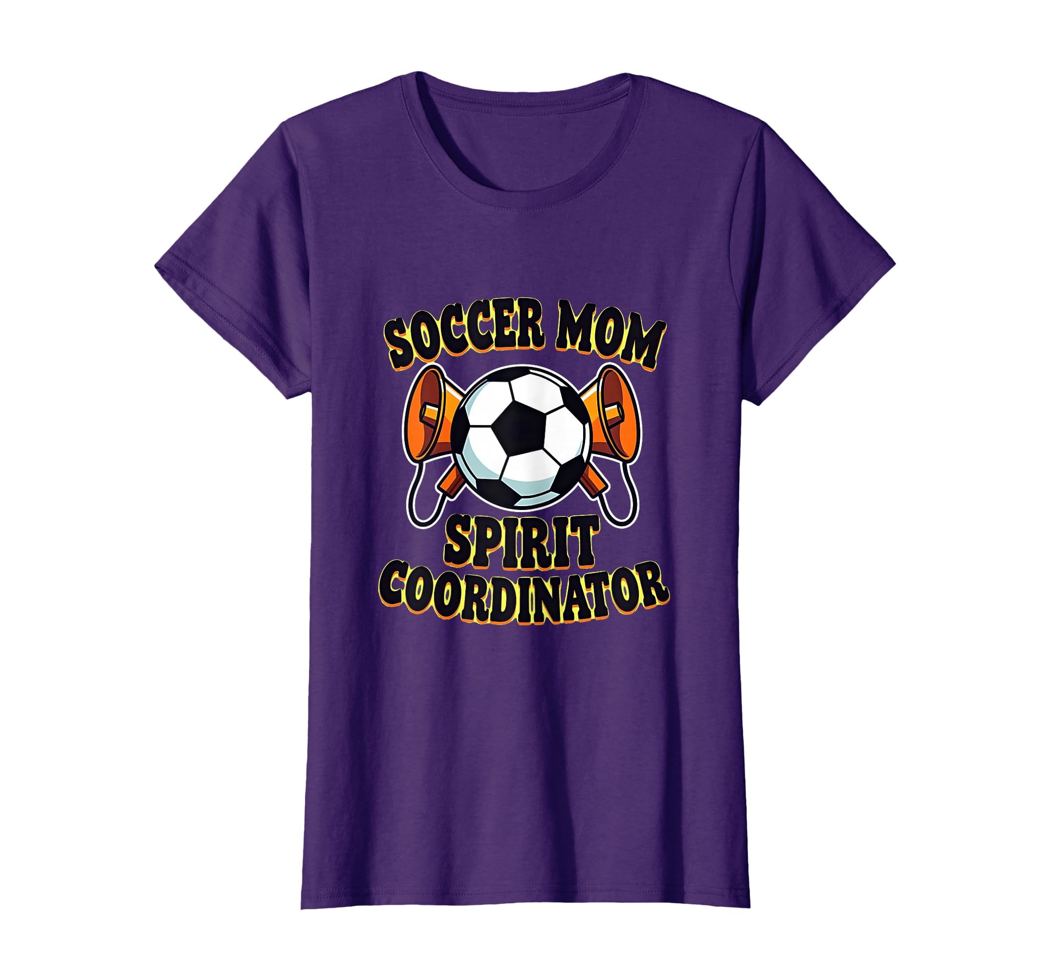 Soccer Mom Spirit Coordinator Fun T-Shirt - Casual Everyday Wear Men Women - T-Shirt, Sweatshirt, Hoodie