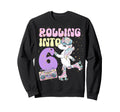 6Th Birthday Roller Skate Party Sweatshirt - Streetwear Style Unisex - T-Shirt, Sweatshirt, Hoodie