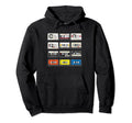 Mix Tape Audio Cassette 80S 90S Hoodie - Custom Art Print for Adults - T-Shirt, Sweatshirt, Hoodie