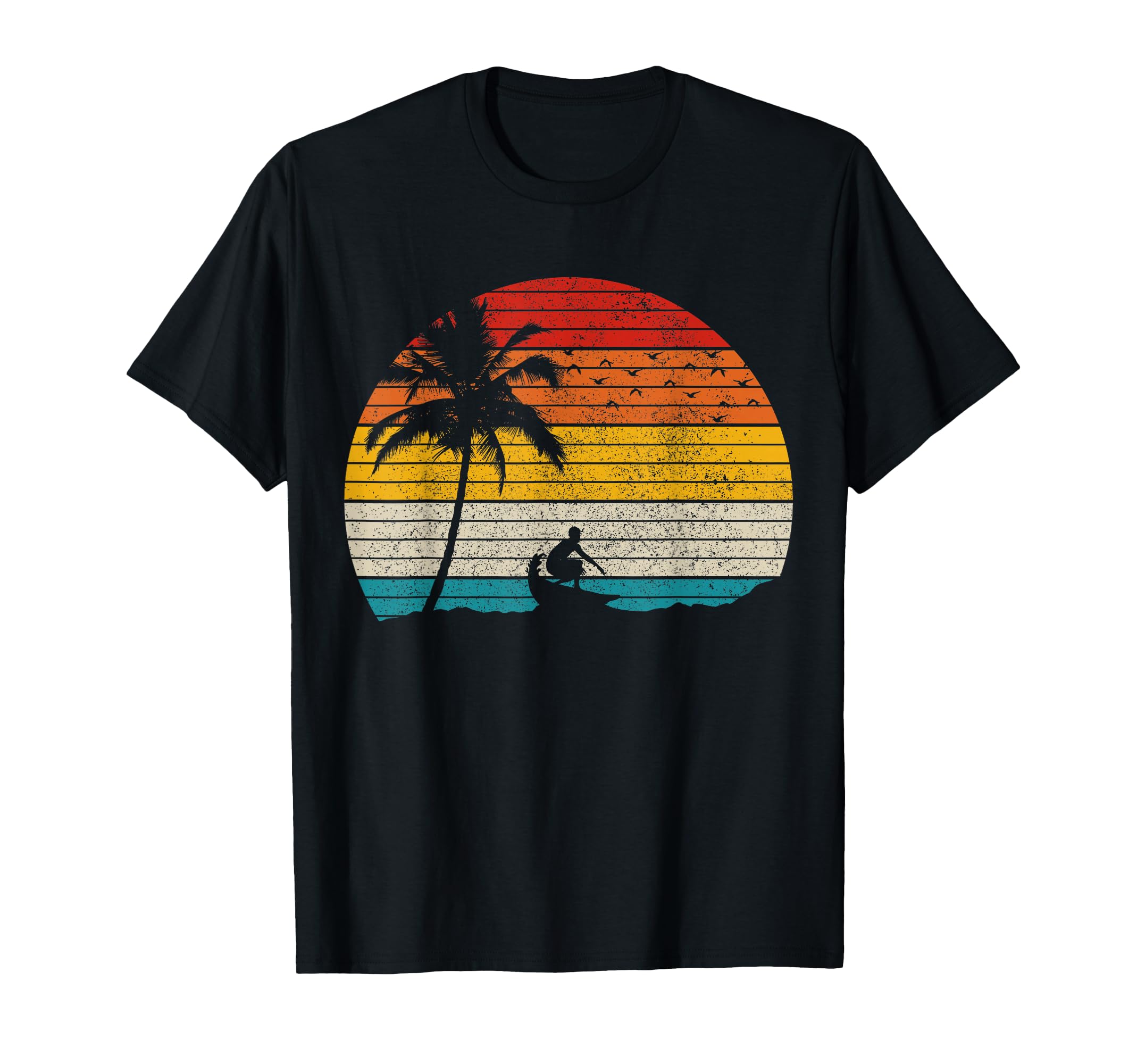 Surfer Surfing Beach Surf T-Shirt - Trendy Graphic Unisex - T-Shirt, Sweatshirt, Hoodie
