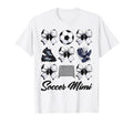 Soccer Mimi Bow Soccer Mom Mommy Mothers T-Shirt - Streetwear Style Unisex - T-Shirt, Sweatshirt, Hoodie