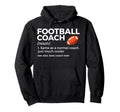 Funny Football Coach Definition Best Coach Hoodie - Graphic Print Unisex - T-Shirt, Sweatshirt, Hoodie