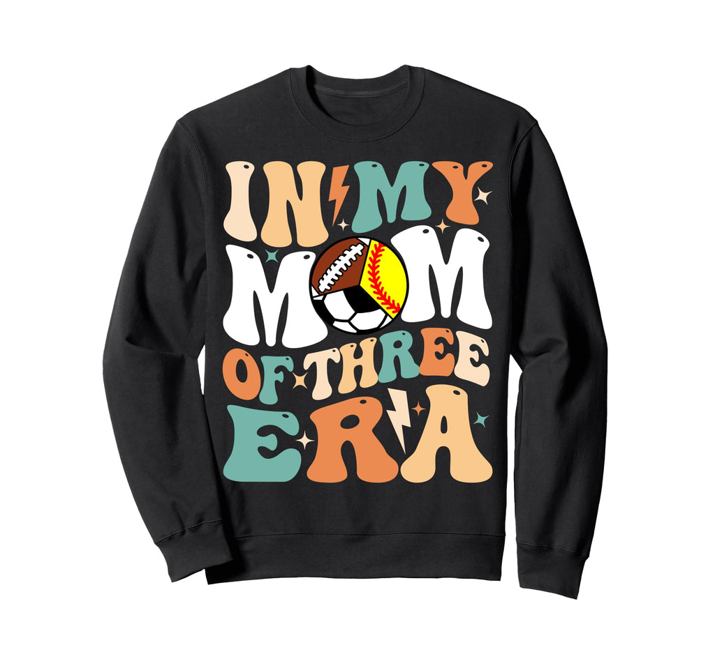 My Softball Soccer Football Mom Era Sweatshirt - Graphic Print Unisex - T-Shirt, Sweatshirt, Hoodie