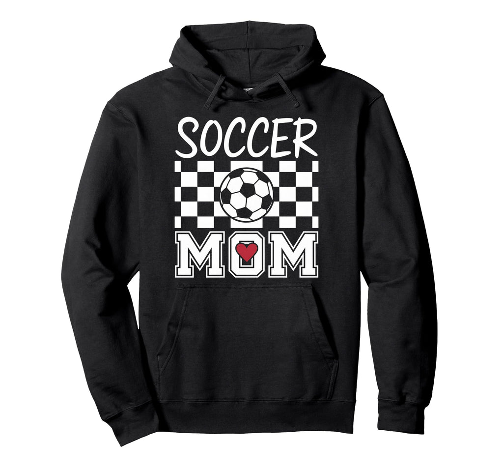 Groovy Soccer Mom Mother Soccer Mom Hoodie - Unique Graphic Men Women - T-Shirt, Sweatshirt, Hoodie