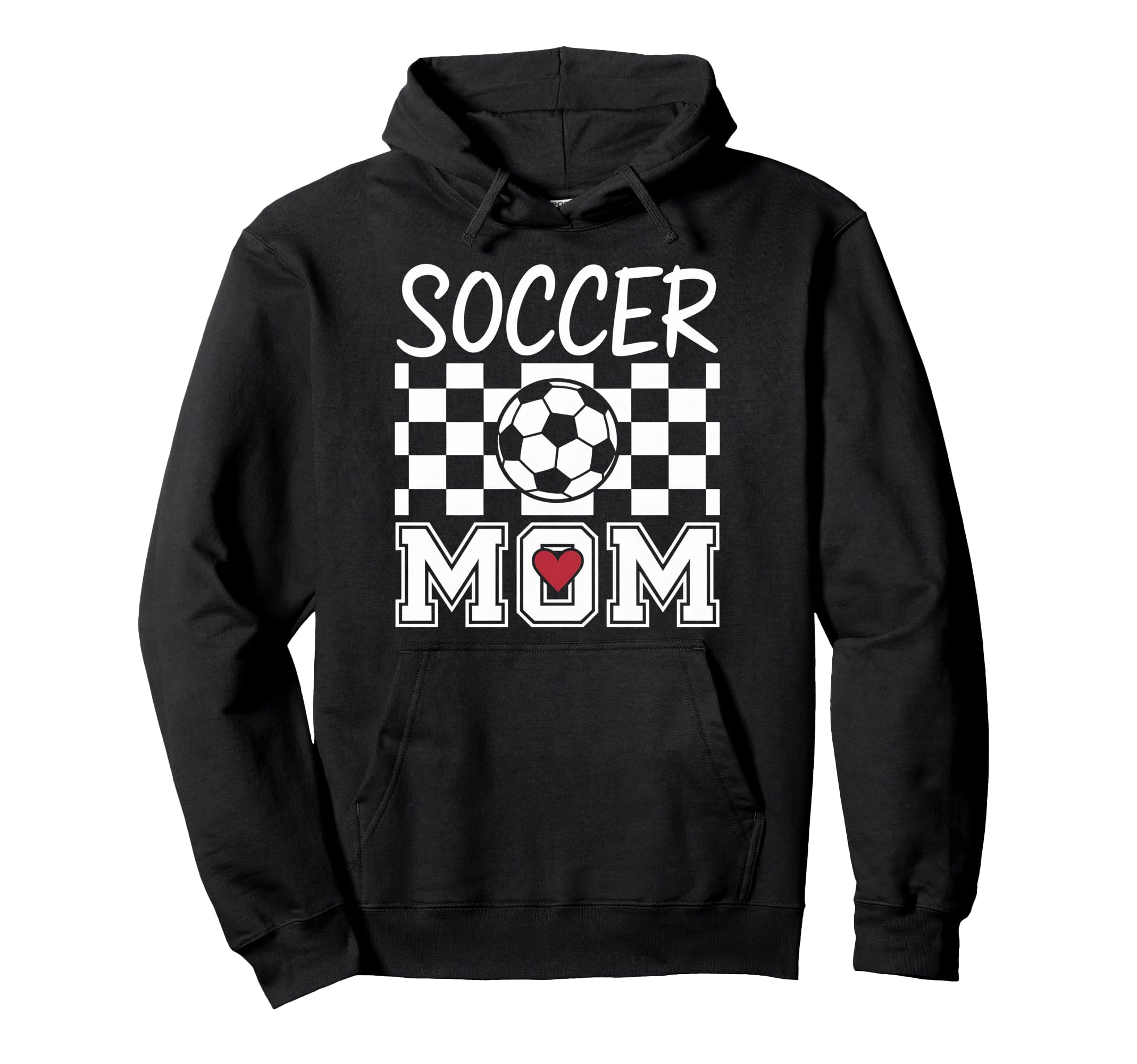 Groovy Soccer Mom Mother Soccer Mom Hoodie - Unique Graphic Men Women - T-Shirt, Sweatshirt, Hoodie