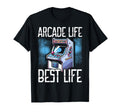 80S Arcade Nostalgia Pixel Art Video T-Shirt - Novelty Apparel for Adults - T-Shirt, Sweatshirt, Hoodie