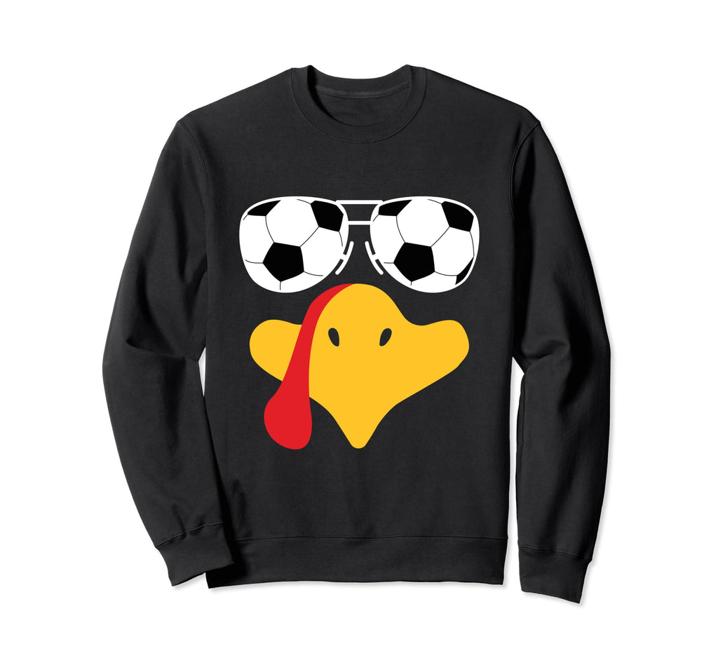 Turkey Face Soccer Sunglasses Sweatshirt - Minimalist Print Unisex - T-Shirt, Sweatshirt, Hoodie