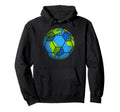 Earth Soccer Ball Earth Day Favors Hoodie - Unique Graphic for Adults - T-Shirt, Sweatshirt, Hoodie