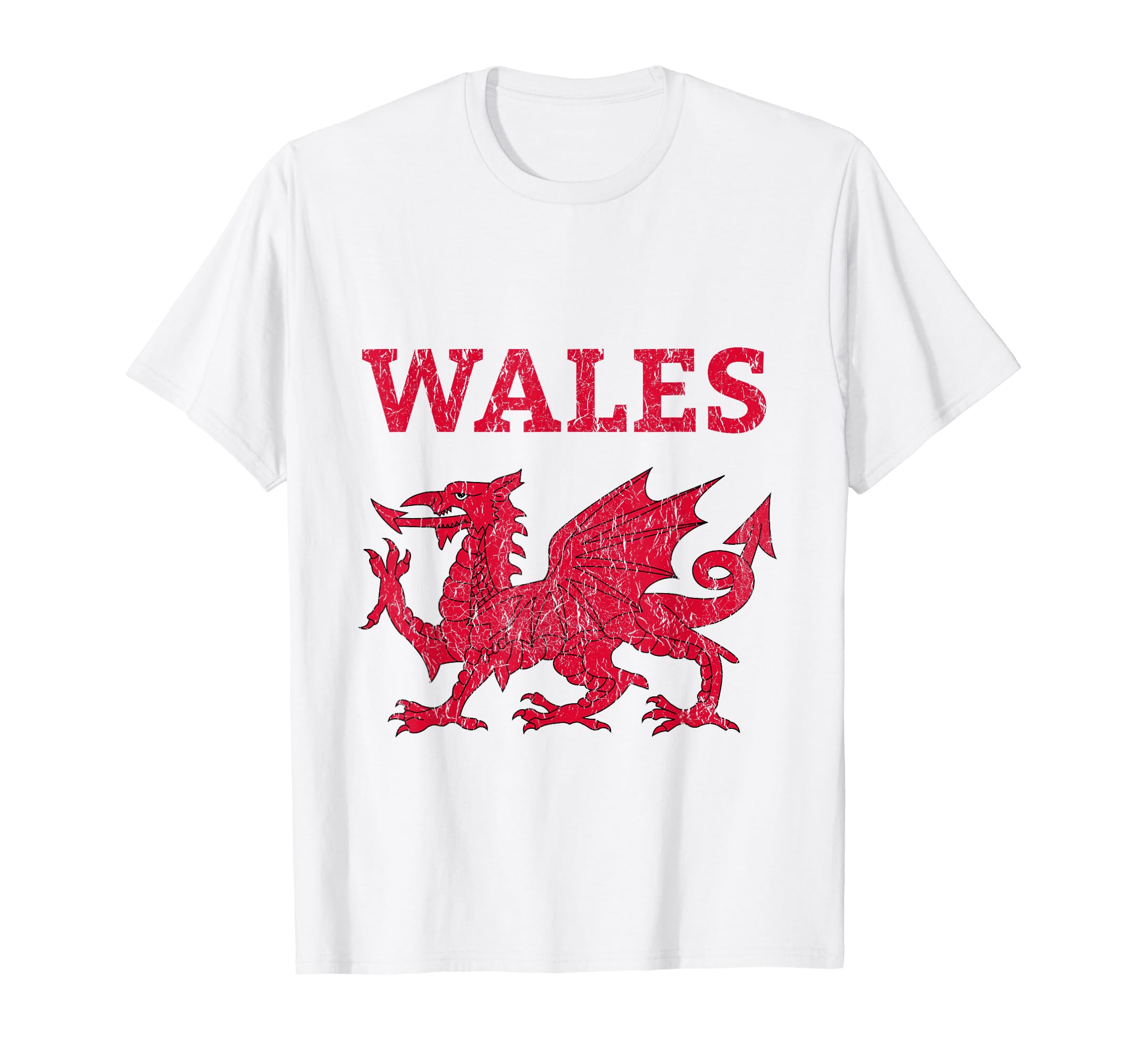 Red Dragon Wales Soccer Jersey T-Shirt - Streetwear Style for Adults - T-Shirt, Sweatshirt, Hoodie