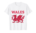 Red Dragon Wales Soccer Jersey T-Shirt - Fun Novelty Design Men Women - T-Shirt, Sweatshirt, Hoodie