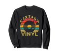 Vinyl Record Lp Record Player Sweatshirt - Aesthetic Graphic Men Women - T-Shirt, Sweatshirt, Hoodie