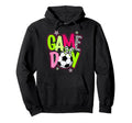 Game Day Coquette Soccer Game Day Soccer Hoodie - Graphic Print Men Women - T-Shirt, Sweatshirt, Hoodie