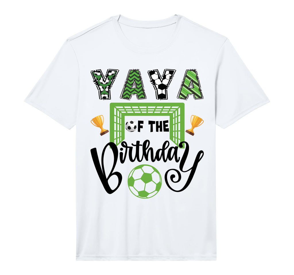 Yaya Birthday Soccer Player Bday Party T-Shirt - Trendy Graphic Men Women - T-Shirt, Sweatshirt, Hoodie