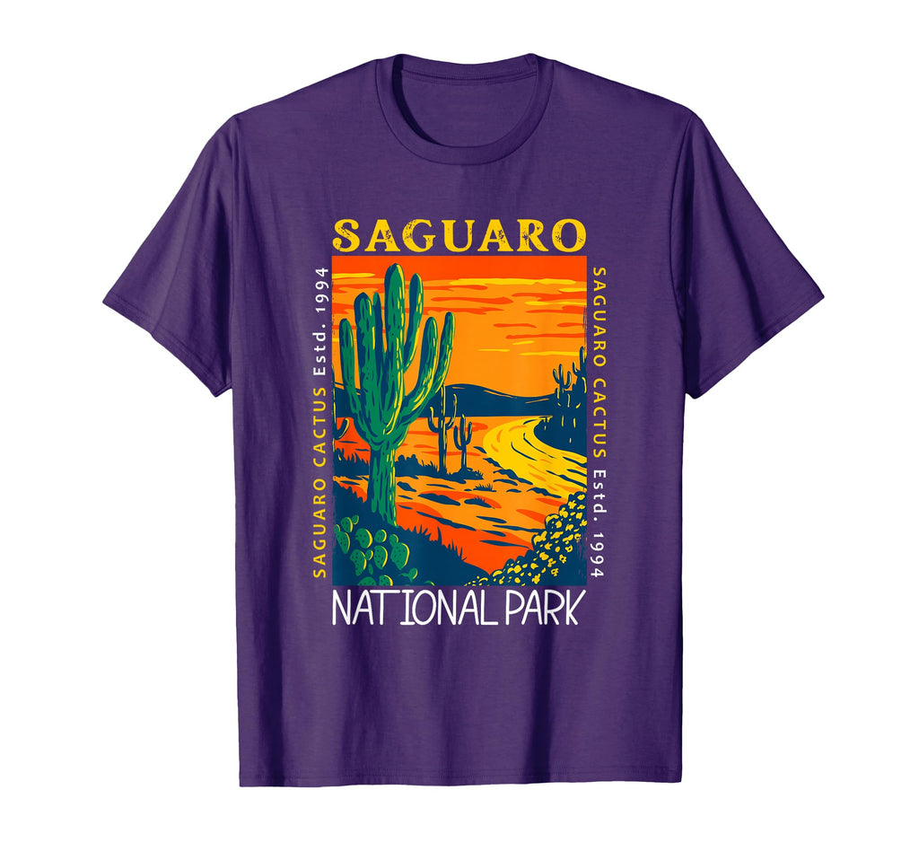 Saguaro National Park Saguaro Cactus T-Shirt - Custom Art Print for Adults - T-Shirt, Sweatshirt, Hoodie