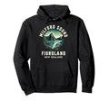 Milford Sound New Zealand Fiordland Hoodie - Minimalist Print for Adults - T-Shirt, Sweatshirt, Hoodie