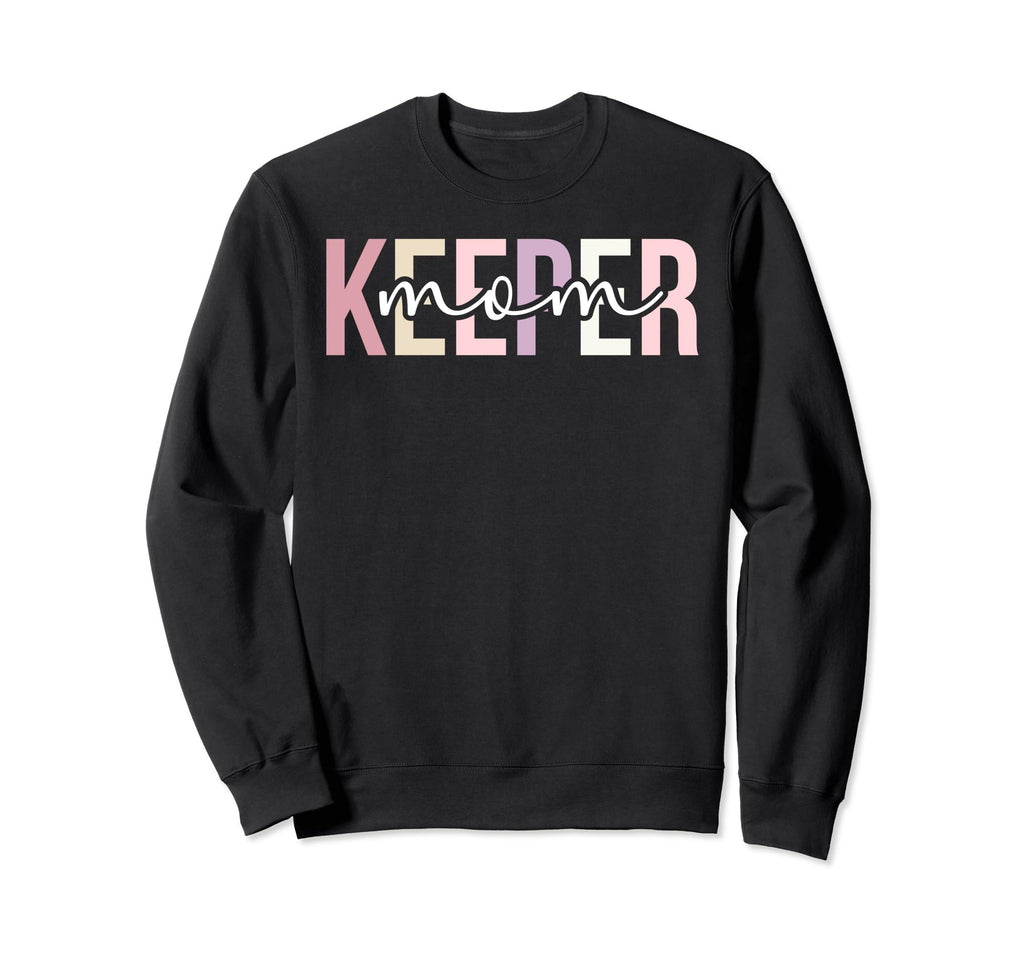 Boho Hockey Keeper Mom Ice Hockey Sweatshirt - Minimalist Print for Adults - T-Shirt, Sweatshirt, Hoodie