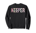 Boho Hockey Keeper Mom Ice Hockey Sweatshirt - Minimalist Print for Adults - T-Shirt, Sweatshirt, Hoodie