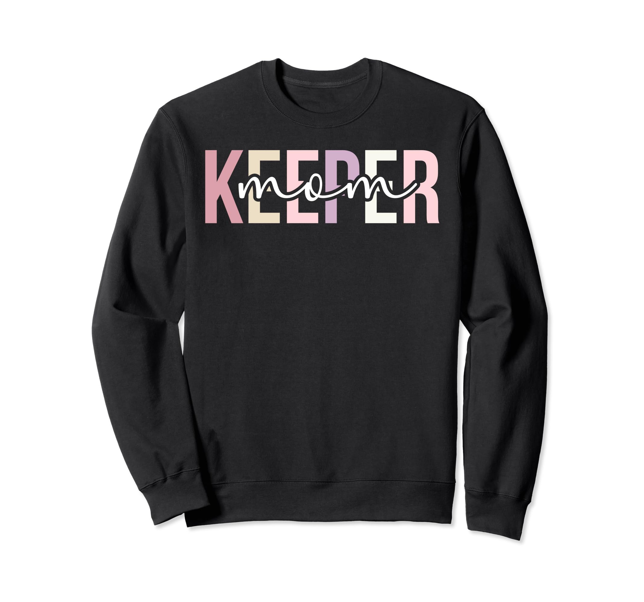 Boho Hockey Keeper Mom Ice Hockey Sweatshirt - Minimalist Print for Adults - T-Shirt, Sweatshirt, Hoodie