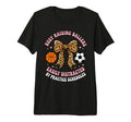Busy Raising Ballers Easily Distracted T-Shirt - Trendy Graphic Unisex - T-Shirt, Sweatshirt, Hoodie
