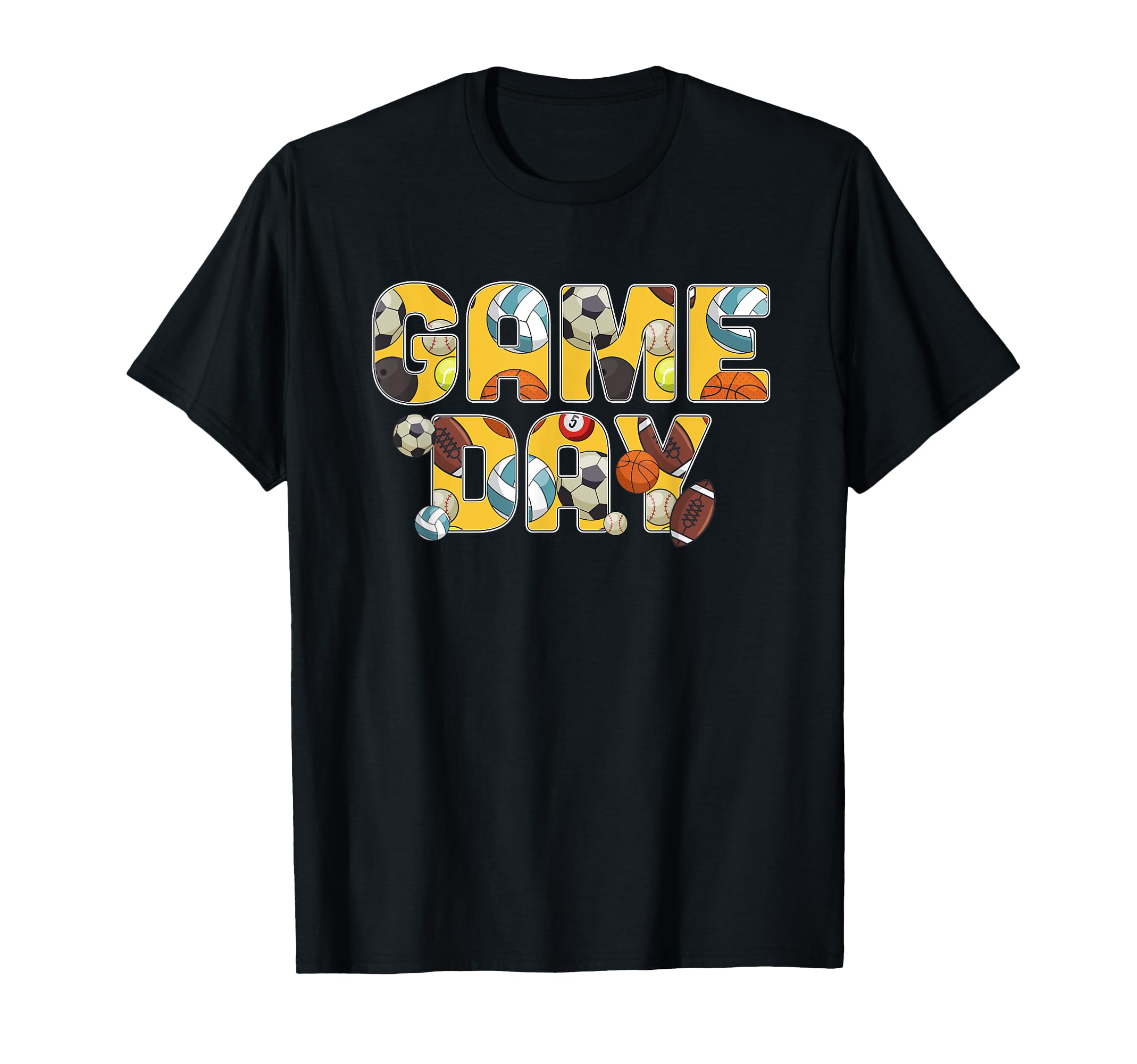 Game Day Sports Soccer Baseball T-Shirt - Aesthetic Graphic Unisex - T-Shirt, Sweatshirt, Hoodie