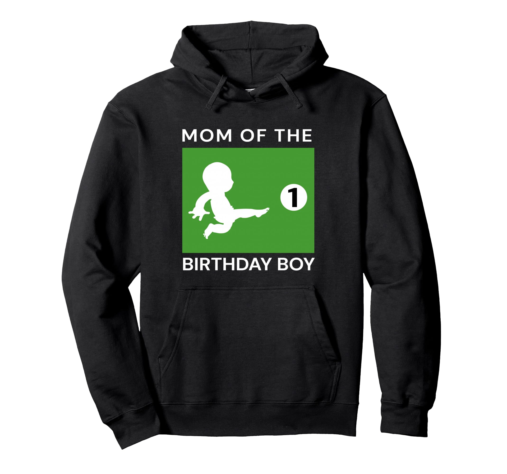 Soccer Bday 2026 Mom Hoodie - Fun Novelty Design for Adults - T-Shirt, Sweatshirt, Hoodie
